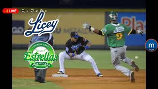 🔴Juego De Pelota En Vivo De Hoy  Licey Vs Estrellas  EN VIVO [upl. by Idnek]