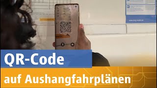 Wann fährt die nächste UBahn der Bus oder die Tram QRCodes an Münchner Haltestellen helfen [upl. by Sudnac]