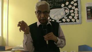 Professor Emeritus EV Ramakrishnan on quotThe Dialogic Mode in Modern Indian Fictionquot  DE amp CL [upl. by Durkin]