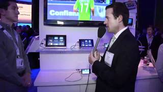 Panasonic tablettes Viera Connect CES 2011 [upl. by Navek]