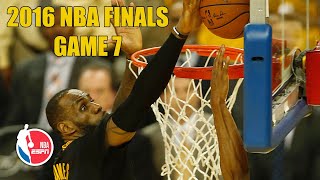 FULL GAME Cleveland Cavaliers vs Golden State Warriors  2016 NBA Finals Game 7  NBA on ESPN [upl. by Delija]