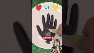 BALON HITAM ISI NYA WARNA APA  funny challenge shortvideo [upl. by Jonell279]