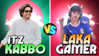 itz kabbo vs laka gamer 😱 Itz kabbo কি পারবে বাংলাদেশের মানসম্মান রক্ষা করতে 🫡🤔freefire [upl. by Dunson]