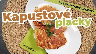 Kapustové placky  jednoduchý recept [upl. by Ja800]