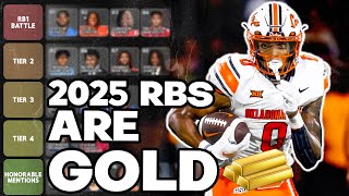 2025 Rookie Running Backs will CHANGE EVERYTHING in Dynasty Rankings [upl. by Yolanthe28]