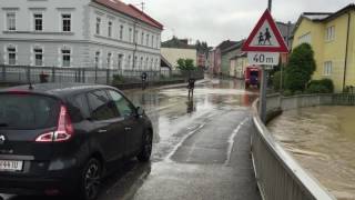 Hochwasser Bezirk Braunau 01 Juni 2016 [upl. by Benny]