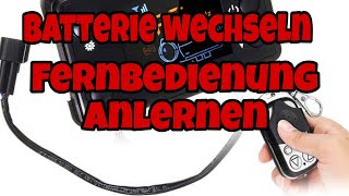 China Heizung Batterie von Fernbedienung wechseln und anlernen Handsender anlernen Diesel heizung [upl. by Longawa]