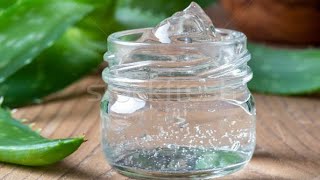 How to make aloe vera gel and store it for years [upl. by Lanford392]