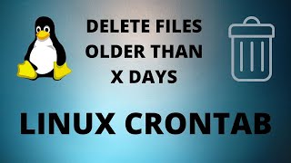 how to automatically deleteremove files older than x days in linux  crontabcronjobeasy tutorial [upl. by Hemminger758]