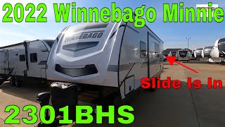 2022 Winnebago Minnie 2301BHS with Slide In Walk Through [upl. by Aicnerolf960]