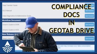 Using the ELD Info AddIn feature in Geotab Drive  ELD Tutorial For HOS Drivers in CMVs Trucking [upl. by Myrna]