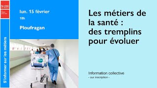 Live Les métiers de la santé  ambulancier et auxiliaireambulancier [upl. by Dene824]