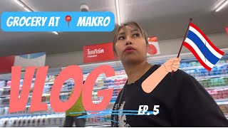 Mahal ba mga bilihin sa Thailand   Grocery sa Makro [upl. by Ainat]