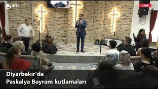 Canlı  Diyarbakırda Paskalya Bayramı kutlamaları [upl. by Derina]