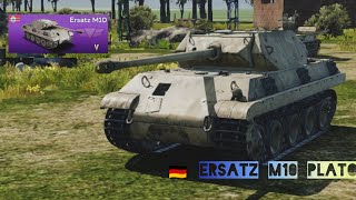 Platoon Ersatz M10 gameplay  war thunder mobile [upl. by Yspyg]