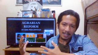 Philippine Agrarian Reform Analysis Readings in Philippine History discussion [upl. by Aiuoqes]