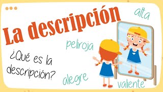 La descripción Características y tipos de descripción [upl. by Amle776]