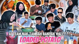 POTATO LOADED ALA KFC 🍟 AI TEAM NAK EMNY BUKAK KEDAI [upl. by Eilagam981]