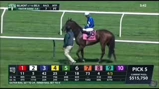 The 2024 Man O War Stakes Grade 2 Won By Silver Knott  Ohana Honor 2nd  Nations Pride 3rd [upl. by Tempa]