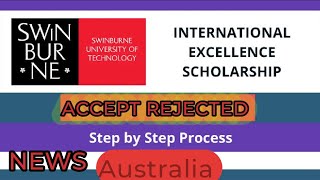 SWINBURNE UNIVERSITY LATEST NEWS  STUDENT VISA  ACCEPT REJECTED [upl. by Elleivad]