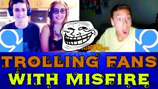 Trolling Fans On Omegle With MisFire [upl. by Thay91]