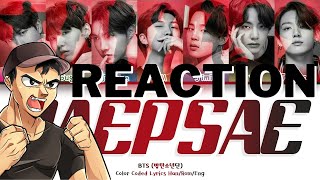 Metal Vocalist  BTS  BAEPSAE Lyrics and Explanation REACTION [upl. by Juana]