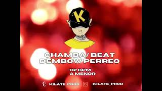 BEAT TYPE Cris MJ  quotCHAMBAquot  INSTRUMENTAL DE DEMBOW CHILENO  PERREO CLASICO [upl. by Eisenhart]