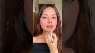 How to overline lips correctly 🥰 overline lips lipsticklover shorts [upl. by Scevo308]