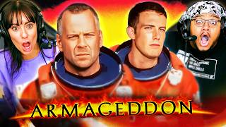 ARMAGEDDON 1998 MOVIE REACTION FIRST TIME WATCHING Bruce Willis  Ben Affleck  Michael Bay [upl. by Lenrow34]