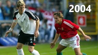 Erstes Länderspiel von Bastian Schweinsteiger und Lukas Podolski 06062004 [upl. by Abran909]