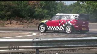 Driving the Mini Countryman WRC  EVO [upl. by Lrigybab]