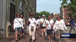 Former Ballard High School history teacher using her expertise to host tours of Louisville [upl. by Irallih]