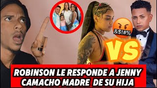 ROBINSON LE RESPONDES JENNY CAMACHO LE DICE VIVIDORA viralvideo noticias tiktok viralshort [upl. by Gnay]