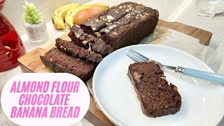 Healthy amp Easy Banana Chocolate Bread Recipe  GlutenFree amp Delicious banana bread chocolate [upl. by Roger]