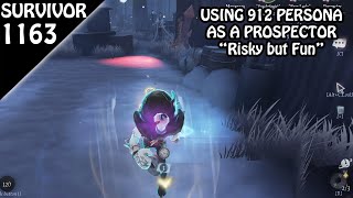 Risky but fun persona for kiting 912  Survivor Rank 1163 Identity v [upl. by Ydissac535]