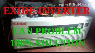 Exide Inverter fan solution 100 Successful [upl. by Schnell908]