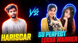 💥 Hariscar vs Lekha Warrier amp SG Perfect Gaming 💥 Onetap Challenge 1 vs 2 Free Fire India [upl. by Reginauld]