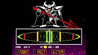 Undertale  Asgore Boss Fight [upl. by Alec]