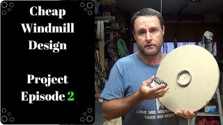 DIY Vertical Axis Wind Turbine Project On the Cheap Episode2 [upl. by Nork819]