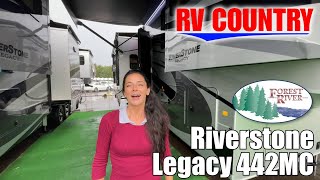 Forest River RVRiverstone Legacy442MC  by RV Country of Fresno CA Mesa AZ Fife WA Mt Vernon W [upl. by Heddy]