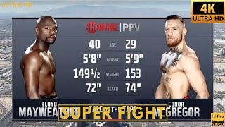 FLOYD MAYWEATHER JR USA vs CONOR MCGREGOR IRELAND SUPER FIGHT [upl. by Jere101]