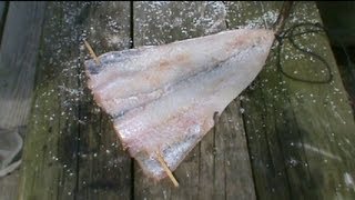 How to Split and Dry a Codfish [upl. by Tsai]