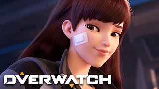 Overwatch  quotShooting Starquot DVa Animated Short [upl. by Airuam992]