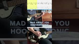 Hooverphonic  Mad About You introverse basscoverwithtabs basscover tabs basstab music [upl. by Dorey]