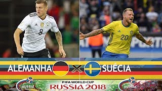 Alemanha vs Suécia 23062018 Copa do Mundo 2018  Narração TIAGO LEIFERT [upl. by Nelie]