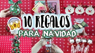 DIY 10 REGALOS FÁCILES Y ECONÓMICOS PARA ESTA NAVIDAD  Evelynlugod [upl. by Bouton]