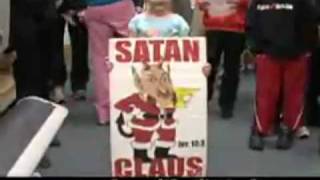 Westboro Baptist Church  Santa Claus Will Take You to Hell [upl. by Nirac414]