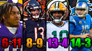 The BEST Division in the NFL  2024 NFC North Predictions [upl. by Ruzich]