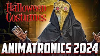 Halloween Costumes Animatronic Lineup 2024 with Prices  Halloween Animatronic Demos [upl. by Emmy]