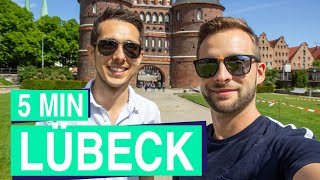 Lübeck in 5 Minuten 👬 Urlaub in Deutschland an der Ostsee [upl. by Arad169]